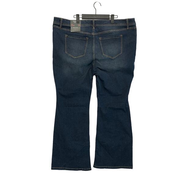 Torrid Luxe Slim Boot Super Stretch Rainstorm Jeans NWT Women's Sz 22R Casual - Picture 2 of 8